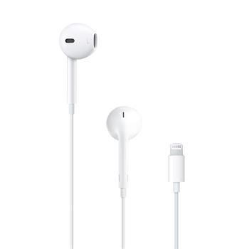 Sluchátka Apple EarPods Lightning (MMTN2ZM/A) bílá
