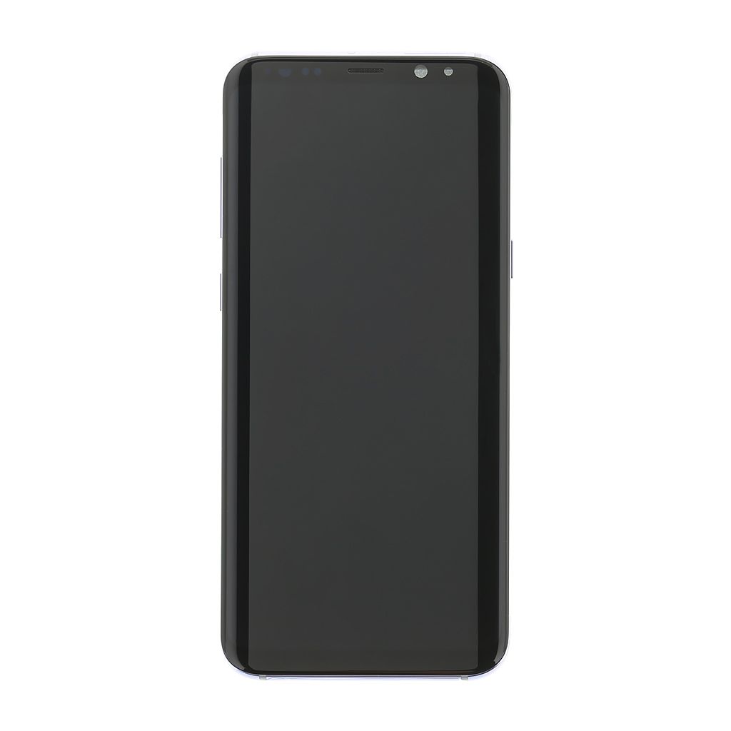 LCD display + Dotyková Deska + Přední Kryt Samsung G955 Galaxy S8 Plus Violet (Service Pack) - originál