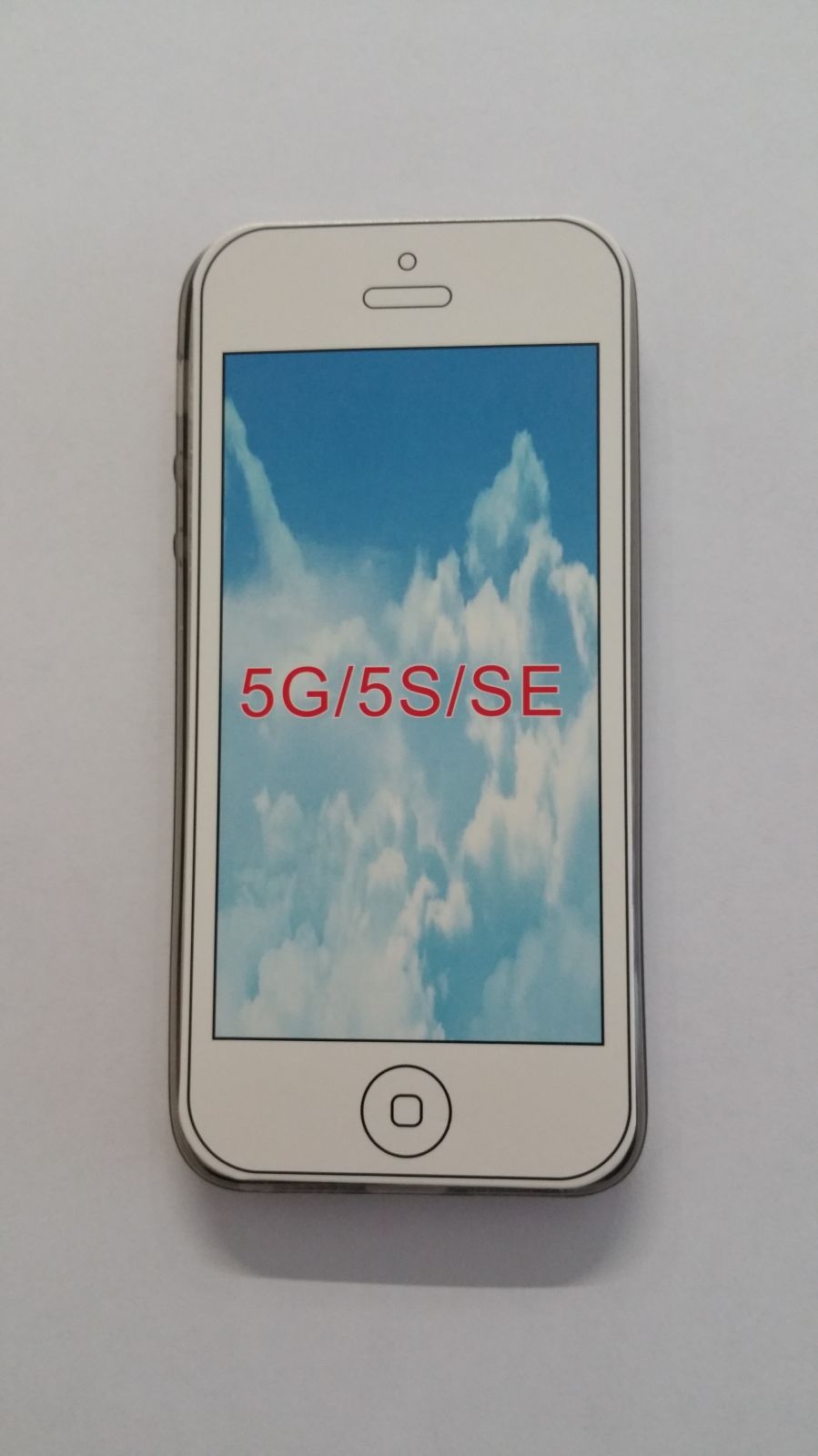 Pouzdro Back Case Ultra Slim 0,3mm iPhone 5G/5S/SE šedé ForCell