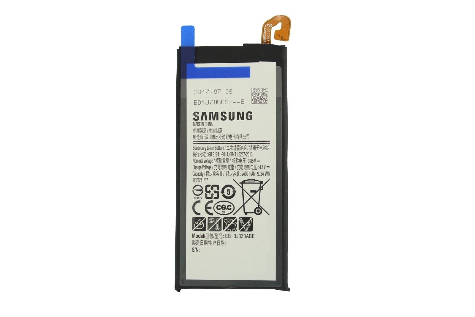 Samsung Baterie EB-BJ330ABE Li-Ion 2400mAh (Service pack)