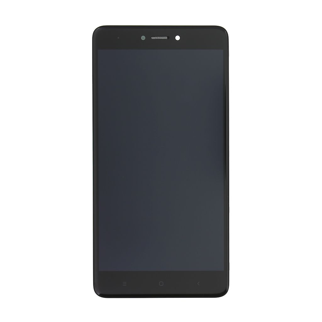 LCD Display + Dotyková Deska + Přední Kryt pro Xiaomi Redmi Note 4 Global Black OEM