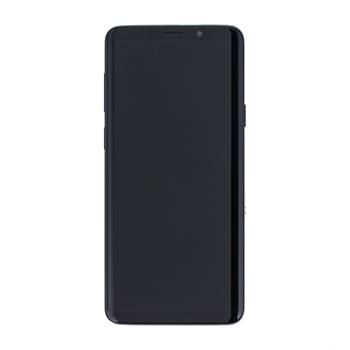 LCD display + Dotyková Deska + Přední Kryt Samsung G965 Galaxy S9 Plus Black (Service Pack) - originál