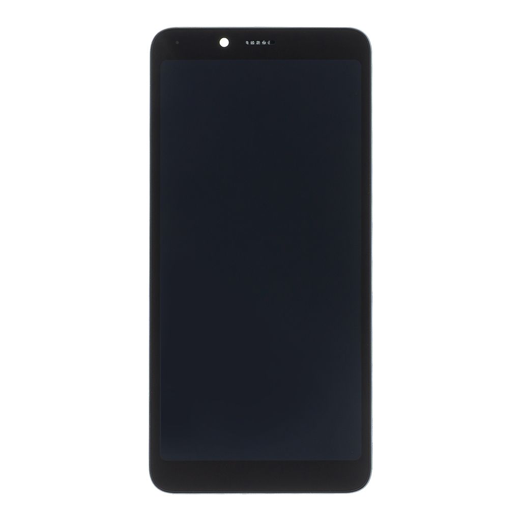 LCD Display + Dotyková Deska + Přední Kryt pro Xiaomi Redmi 6/6A Black (Service Pack)