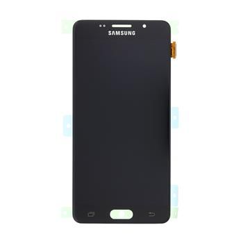LCD display + Dotyková Deska Samsung A510 Galaxy A5 2016 Black (Service Pack) - Originál