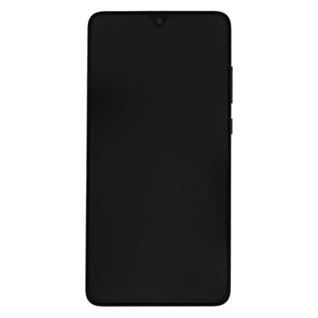 Huawei Mate 20 LCD Display + Dotyková Deska + Přední Kryt Black (Service Pack) - Originál