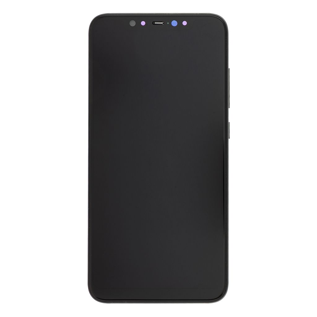 LCD Display + Dotyková Deska + Přední Kryt pro Xiaomi mi8 Black OEM