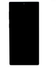 LCD Display + Dotyková Deska + Přední Kryt Samsung N970 Galaxy Note 10 Black (Service Pack) - Originál