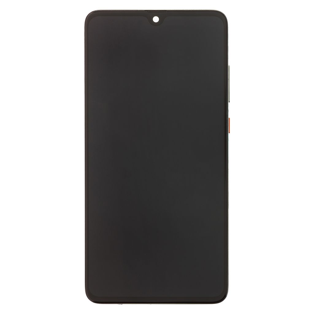 Huawei Mate 20 LCD Display + Dotyková Deska + Přední Kryt Black OEM