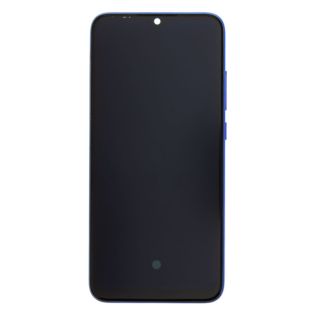 LCD Display + Dotyková Deska + Přední Kryt pro Xiaomi Mi A3 Blue OEM