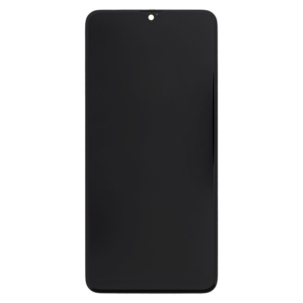 LCD Display + Dotyková Deska + Přední Kryt Samsung A207 Galaxy A20s Black (Service Pack) - Originál