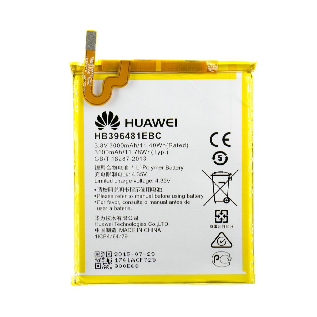 HB396481EBC Huawei Baterie 3000mAh Li-Pol (Service Pack) Honor