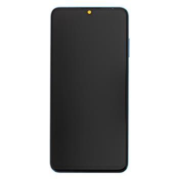 Huawei P30 Lite LCD Display + Dotyková Deska + Přední Kryt Blue (pro 24MP foto) OEM
