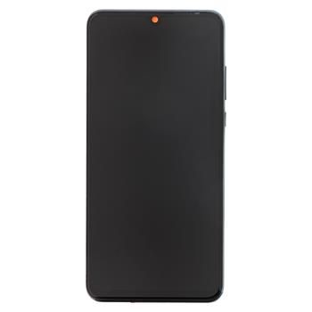 Huawei P30 Lite LCD Display + Dotyková Deska + Přední Kryt Black (pro 48MP foto) OEM