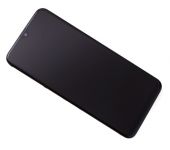 LCD Display + Dotyková Deska + Přední Kryt Samsung A202 Galaxy A20e Black (Service Pack) - Originál