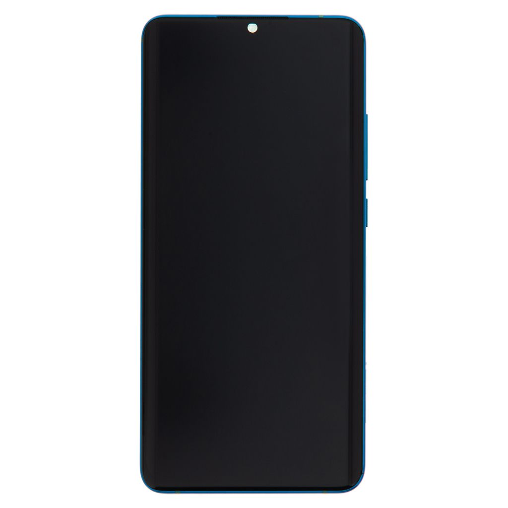 LCD Display + Dotyková Deska + Přední Kryt pro Xiaomi Mi Note10 Green (Service Pack)