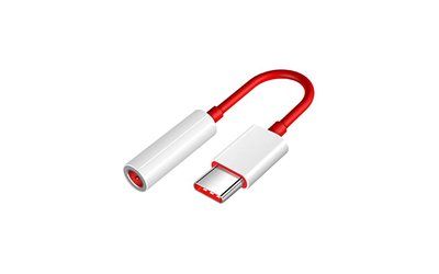 OnePlus Type-C to 3.5mm Adapter Red (EU Blister) ONE Plus