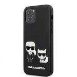 KLHCP12MPCUSKCBK Karl Lagerfeld PU Karl &Choupette Kryt pro iPhone 12/12 Pro 6.1 Black