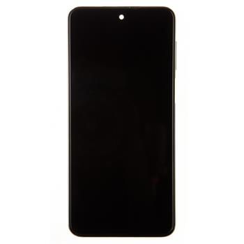 LCD Display + Dotyková Deska + Přední Kryt pro Xiaomi Redmi Note 9S White (Service Pack) - Originál