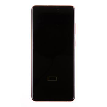 LCD Display + Dotyková Deska + Přední Kryt Samsung G986/G985 Galaxy S20+ Aura Red (Service Pack) - Originál