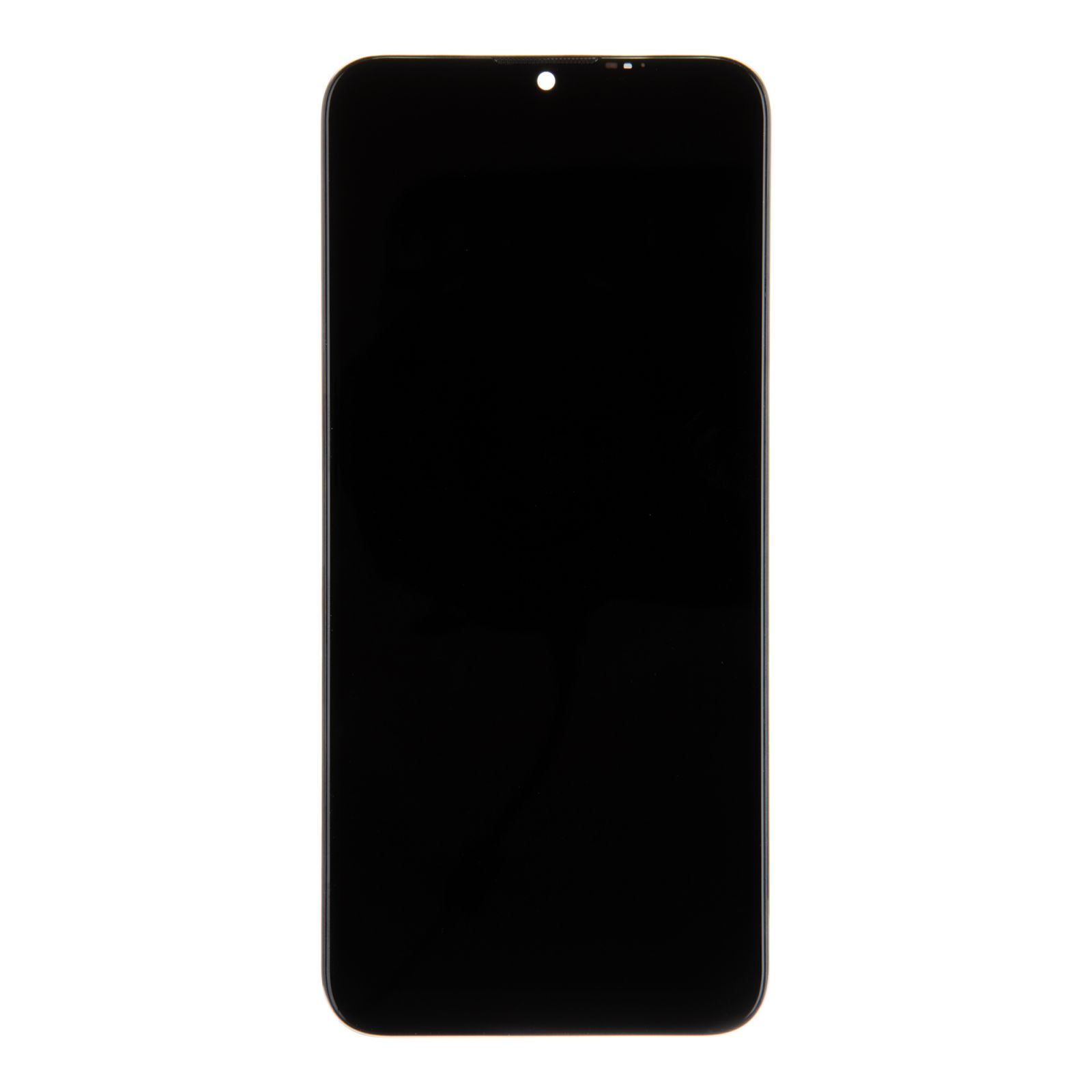 LCD Display + Dotyková Deska + Přední Kryt Motorola G8 Power Lite Black (Service Pack) - Originál