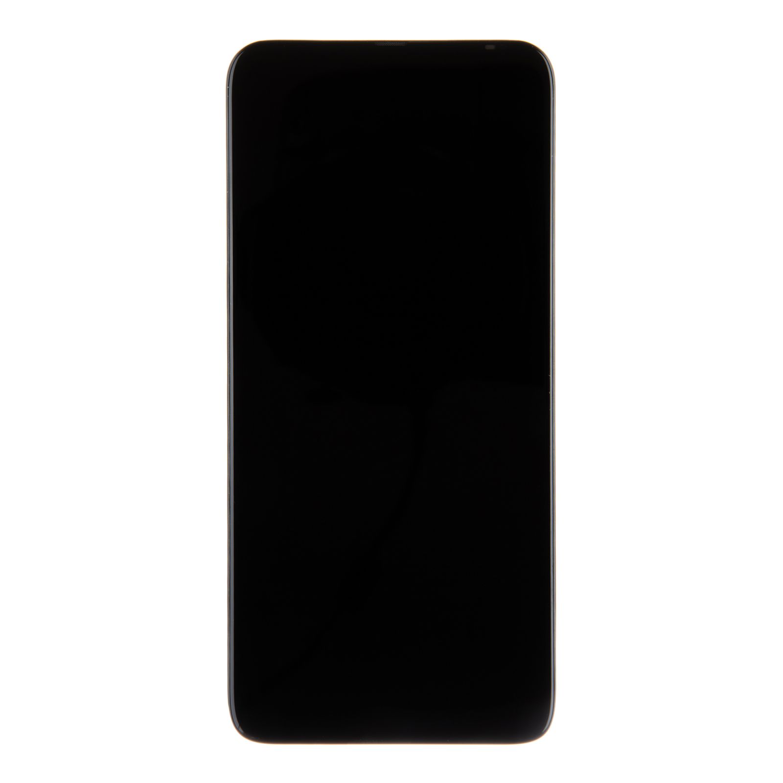 Motorola One Fusion Plus + LCD Display + Dotyková Deska + Přední Kryt Black (Service Pack) - Originál