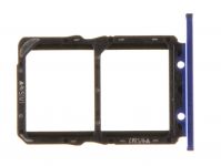 Huawei Nova 5T Držák SIM/Pam.Karty Blue (Service Pack)