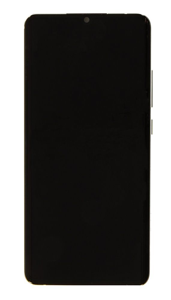 LCD Display + Dotyková Deska + Přední Kryt Samsung A315F Galaxy A31 Black (Service Pack) - Originál