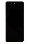 LCD Display + Dotyková Deska + Přední Kryt Samsung M515 Galaxy M51 Black (Service Pack) - Originál
