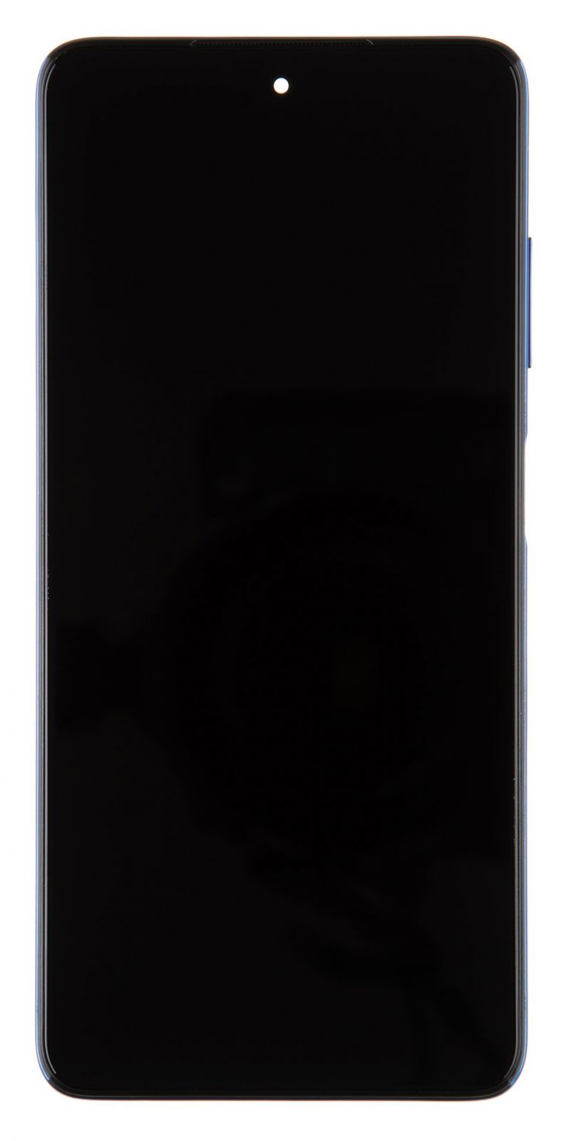 LCD Display + Dotyková Deska + Přední Kryt pro Xiaomi Poco X3 Blue (Service Pack) - Originál