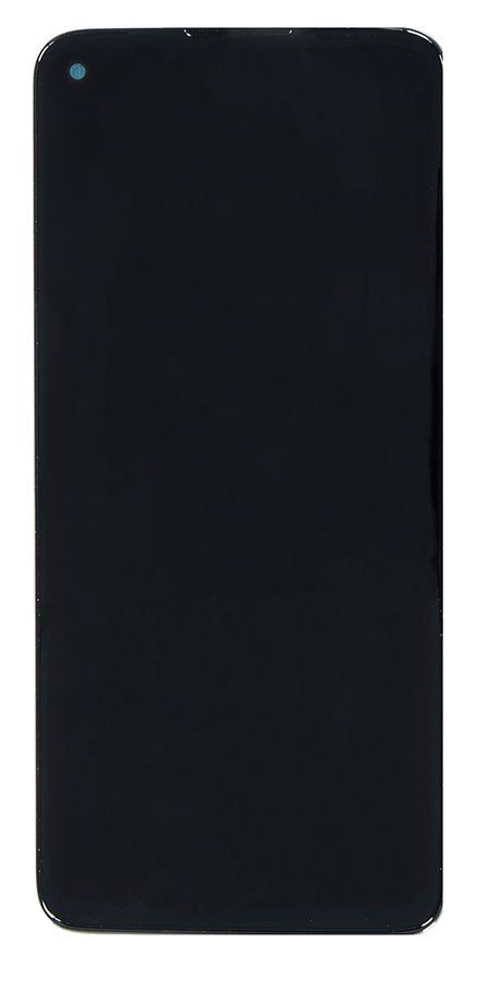 Motorola G9 Plus LCD Display + Dotyková Deska + Přední Kryt Black (Service Pack) - Originál