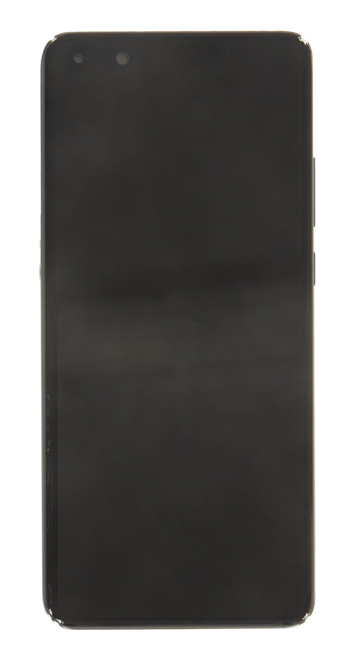 Huawei P40 Pro LCD Display + Dotyková Deska + Přední Kryt Midnight Black (Service Pack) - Originál