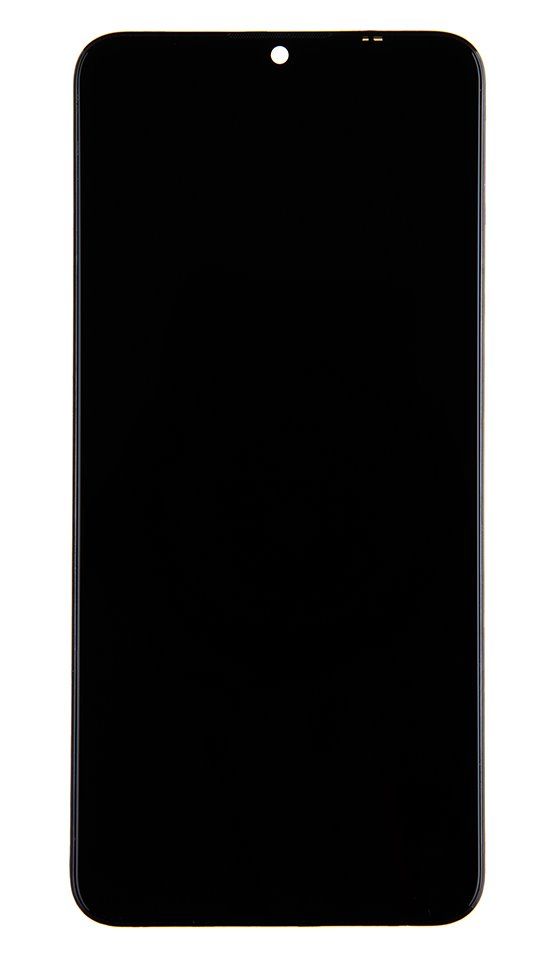 Huawei Y6p LCD Display + Dotyková Deska + Přední Kryt Midnight Black OEM