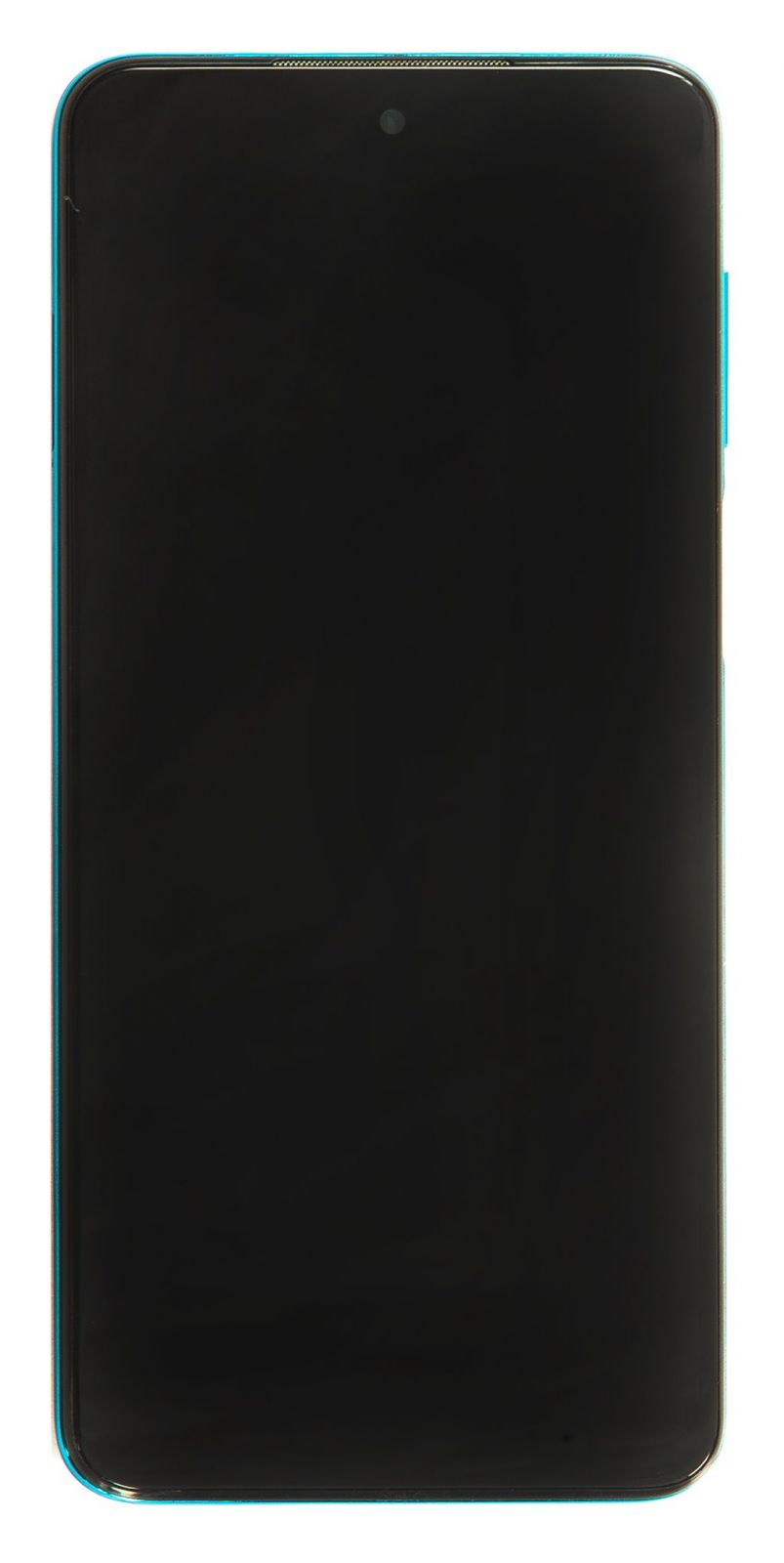 LCD Display + Dotyková Deska + Přední Kryt pro Xiaomi Redmi Note 9S Aurora Blue OEM