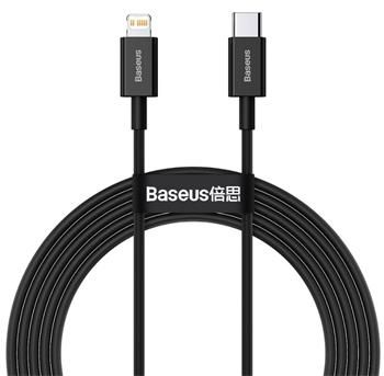 Baseus CATLYS-C01 Superior USB-C to Lightning Fast Charge Kabel 20W 2m Black