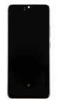LCD Display + Dotyková Deska + Přední Kryt Samsung A908B Galaxy A90 5G Black (Service Pack) - Originál