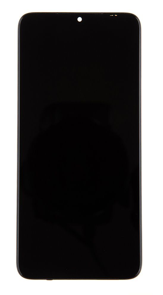 LCD Display + Dotyková Deska + Přední Kryt pro Xiaomi Poco M3 Power Black OEM