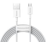 Baseus CAMYS-A02 Superior Fast Charge MicroUSB Kabel 2A 2m White