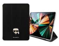 KLFC12OKHK Karl Lagerfeld Head Saffiano Pouzdro pro iPad Pro 12.9 Black