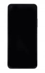 LCD Display + Dotyková Deska + Přední Kryt pro Xiaomi Mi 11 Lite 5G Black (Service Pack) - Originál