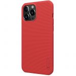 Nillkin Super Frosted PRO Zadní Kryt pro iPhone 13 Pro Max Red (Without Logo Cutout)