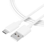 Tactical 003 Smooth Thread Cable USB-A/USB-C  2m White