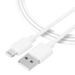 Tactical 013 Smooth Thread Cable USB-A/Lightning 0.3m White