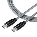Tactical 024 Fast Rope Kevlar Cable USB-C/USB-C 100W 20V/5A 0.3m Grey