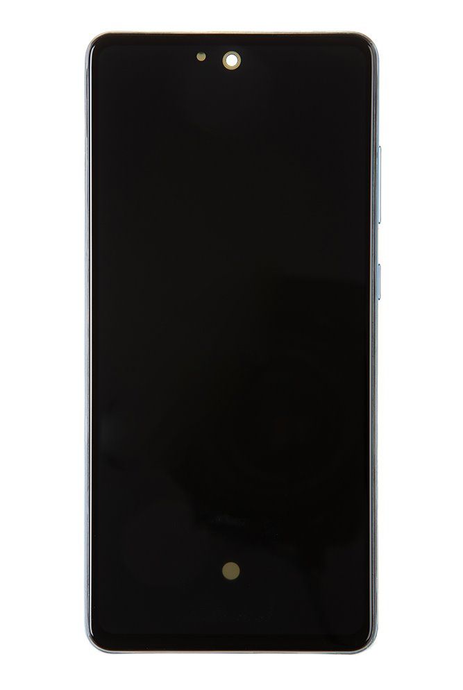LCD display + Dotyková Deska + Přední Kryt Samsung A725 Galaxy A72 Blue (Service Pack) - Originál