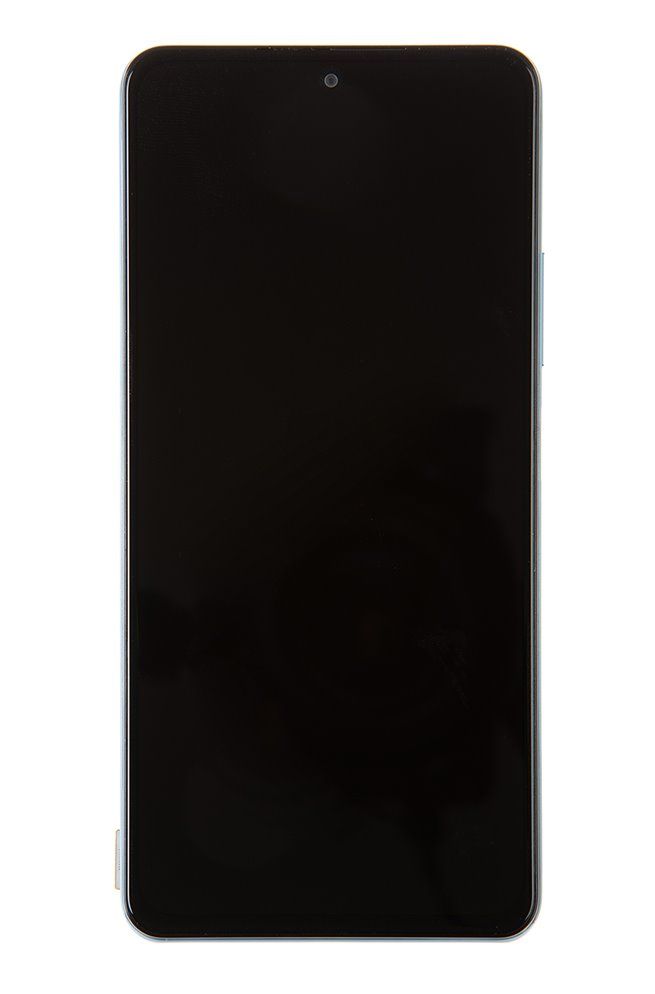 LCD Display + Dotyková Deska + Přední Kryt pro Xiaomi Poco F3 Blue (Service Pack) - Originál