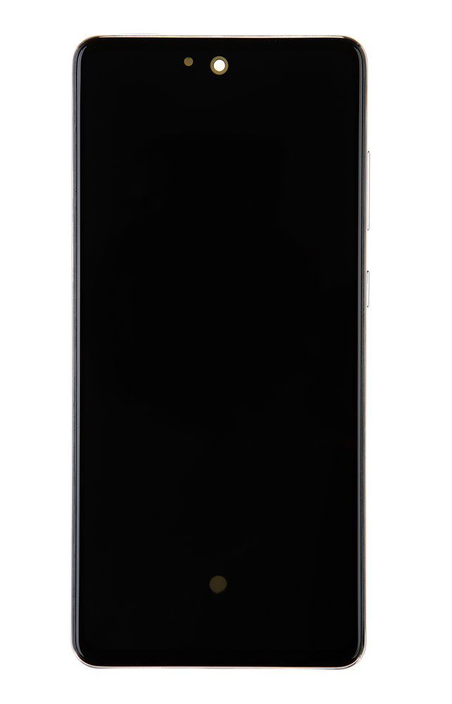 LCD Display + Dotyková Deska + Přední Kryt Samsung A725 Galaxy A72 White (Service Pack)