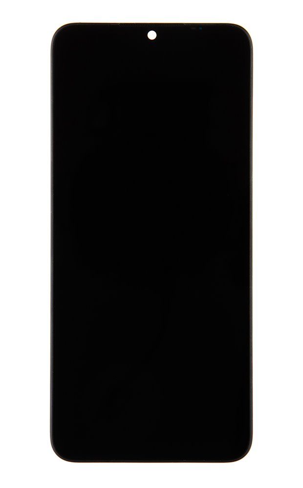 LCD Display + Dotyková Deska + Přední Kryt pro Xiaomi Redmi 9AT Black (Service Pack) - Originál