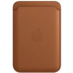 MHLT3ZM/A Apple iPhone Leather Wallet with MagSafe Saddle Brown