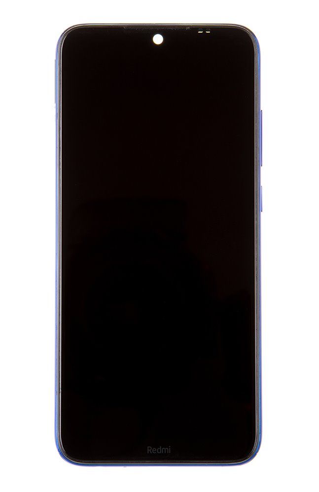 LCD Display + Dotyková Deska + Přední Kryt pro Xiaomi Redmi Note 8T Blue OEM