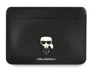 KLCS14PISFBK Karl Lagerfeld Saffiano Ikonik Computer Sleeve 13/14" Black